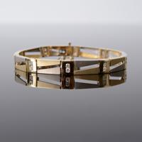 14K Gold & Diamond Estate Bracelet - Sold for $1,152 on 10-26-2024 (Lot 180).jpg